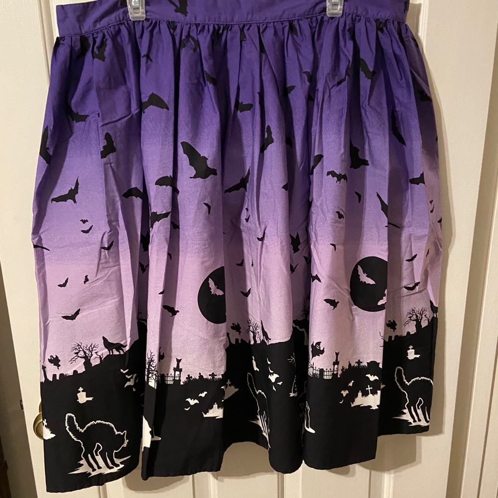 HellBunny Halloween Skirt